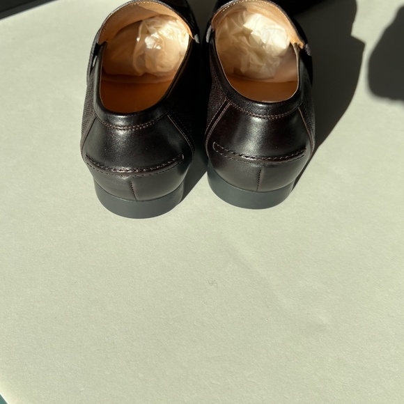 Gucci ”Lux Diamonte” Monogram Leather Loafers. Cocoa Brown. Men’s US Size 9 - Picture 4 of 11